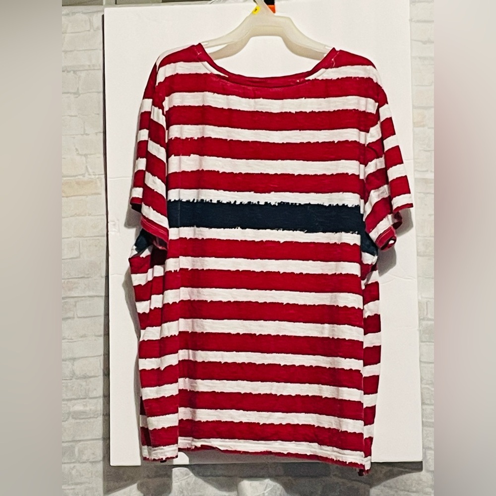 Style& Co Patriotic T-shirt. Size 2X. Perfect for summer fun.